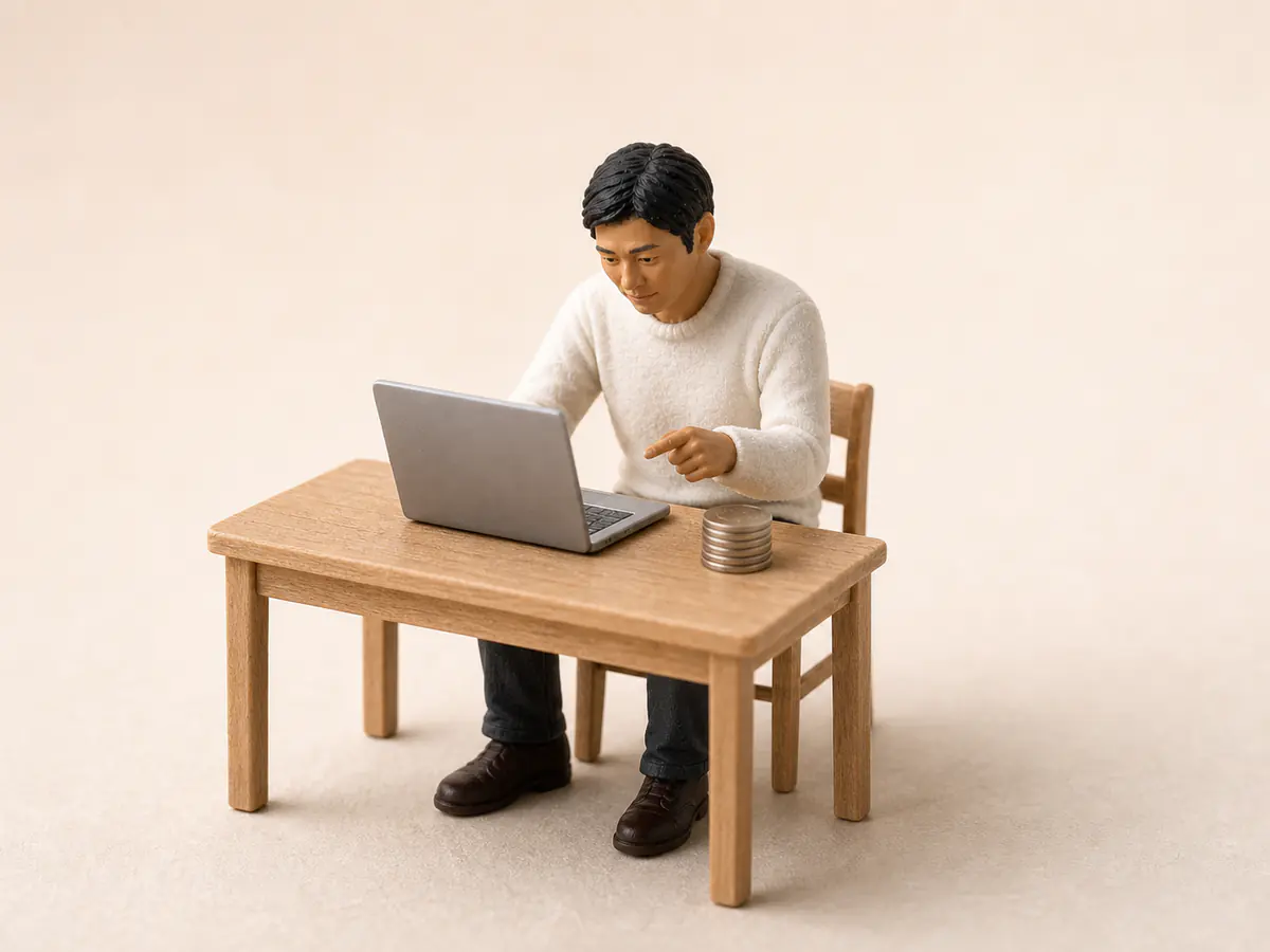 Monedas para comparar cuánto cuesta una página web