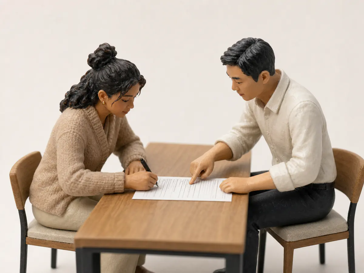 Tax document for updating billing details