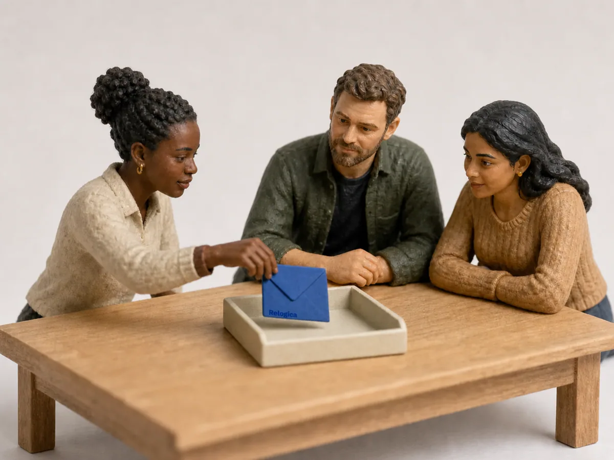 Open envelope for starting a conversation about your website