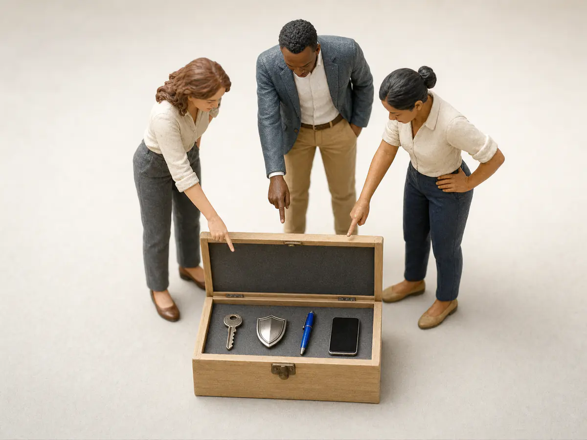 Toolbox representing all the included website services