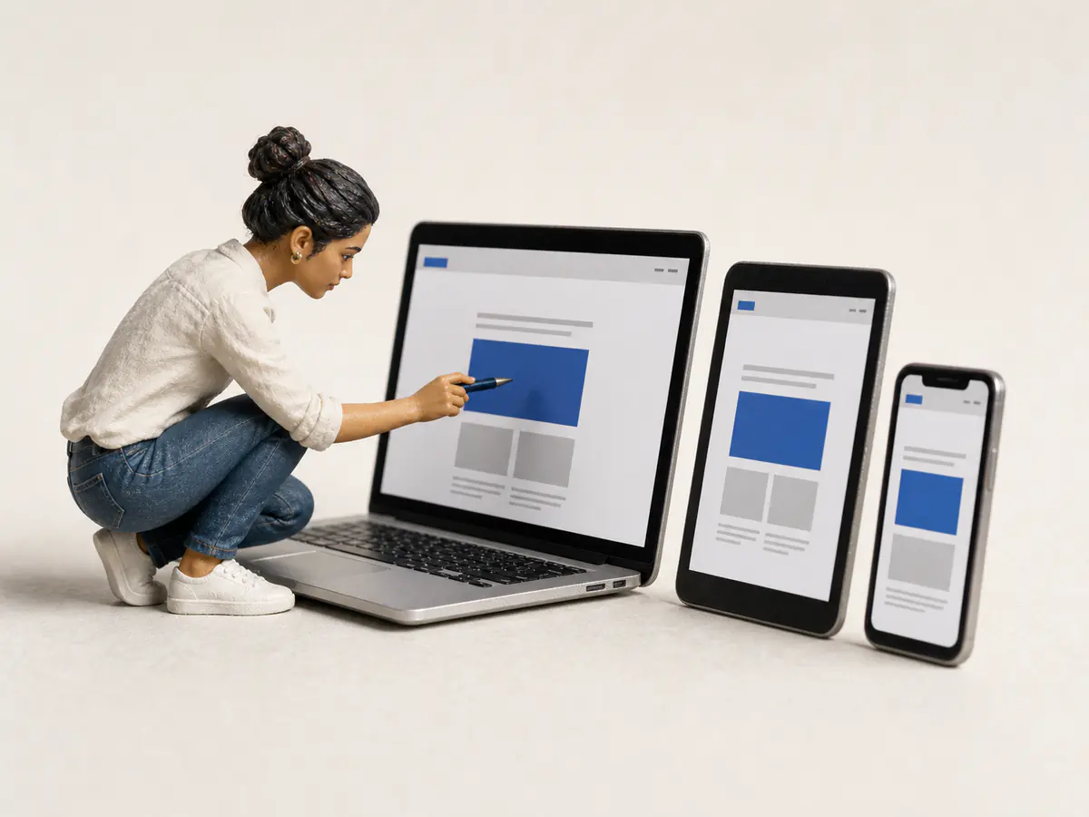 Pantallas para una web adaptada a móvil y ordenador